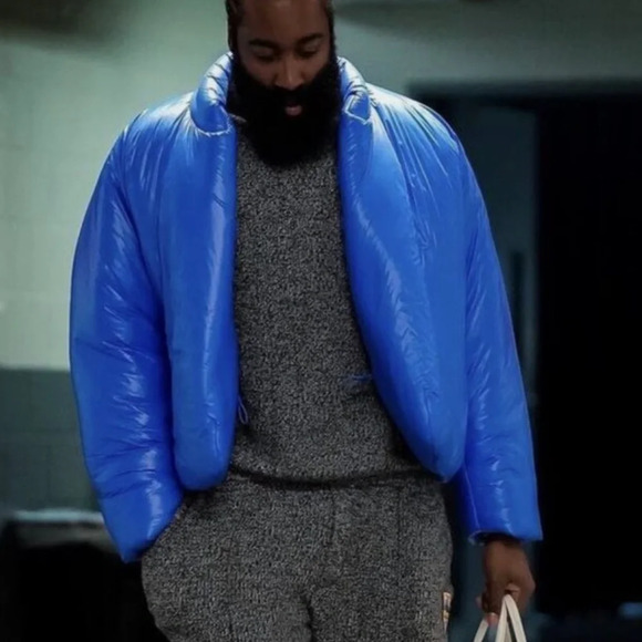 Yeezy X Gap Round Blue Puffer Jacket